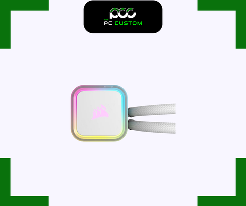  TẢN NHIỆT NƯỚC CORSAIR H100i RGB ELITE WHITE 