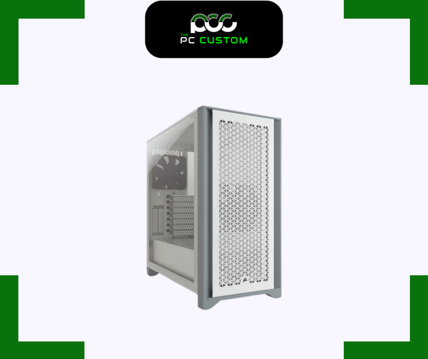  CORSAIR 4000D AIRFLOW TG BLACK/WHITE 