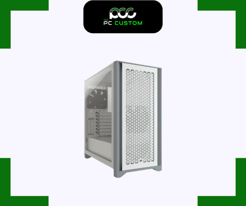  CORSAIR 4000D AIRFLOW TG BLACK/WHITE 