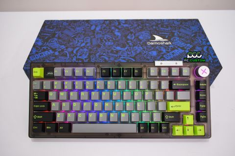  BÀN PHÍM CƠ DARMOSHARK TOP75 WIRELESS - TYPE C - USB 2.4Hz 