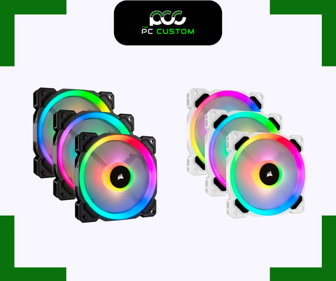  FAN CORSAIR LL120 RGB BLACK/WHITE 