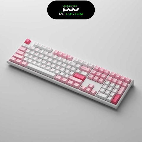  BÀN PHÍM CƠ MONSGEEK MG108 Prunus Lannesiana (White LED / AKKO cs switch) 