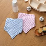  L'ANGE YẾM TAM GIÁC VẢI BÔNG 6 LỚP 28x28cm - MÀU NÂU (SET 2 CÁI) 