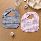  L'ANGE YẾM HÌNH VUÔNG VẢI BÔNG 9 LỚP 30x23cm - MÀU XANH (SET 2 CÁI) 