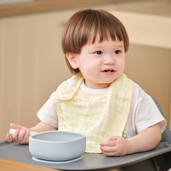  L'ANGE YẾM HÌNH VUÔNG VẢI BÔNG 9 LỚP 30x23cm - MÀU XANH (SET 2 CÁI) 