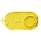  B.BOX KHAY ĂN DẶM CUỘN TRÒN KÈM MUỖNG TIỆN LỢI CHO BÉ - MÀU VÀNG CHANH 