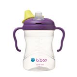  B.BOX BÌNH UỐNG NƯỚC VÒI SILICONE CHO BÉ - MÀU TÍM 