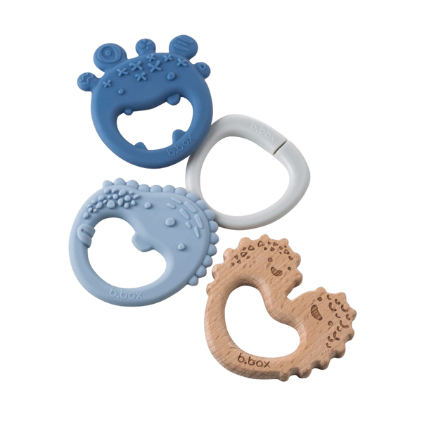  B.BOX BỘ BA GẶM NƯỚU THÁO RỜI CHO BÉ - LULLABY BLUE 