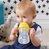  B.BOX BỘ BÌNH NƯỚC 4 NẮP THAY THẾ TIỆN DỤNG CHO BÉ - MÀU VÀNG CHANH 