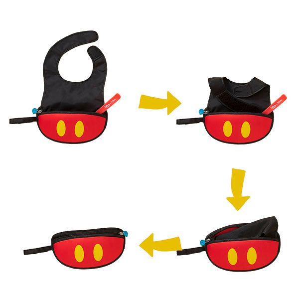  B.BOX DISNEY YẾM ĂN CÓ TÚI KÈM 1 MUỖNG CHO BÉ - MICKEY 