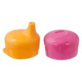  B.BOX NẮP ĐẬY ĐA NĂNG SILICONE CHO BÉ - BỘ ĐÔI HỒNG CAM 