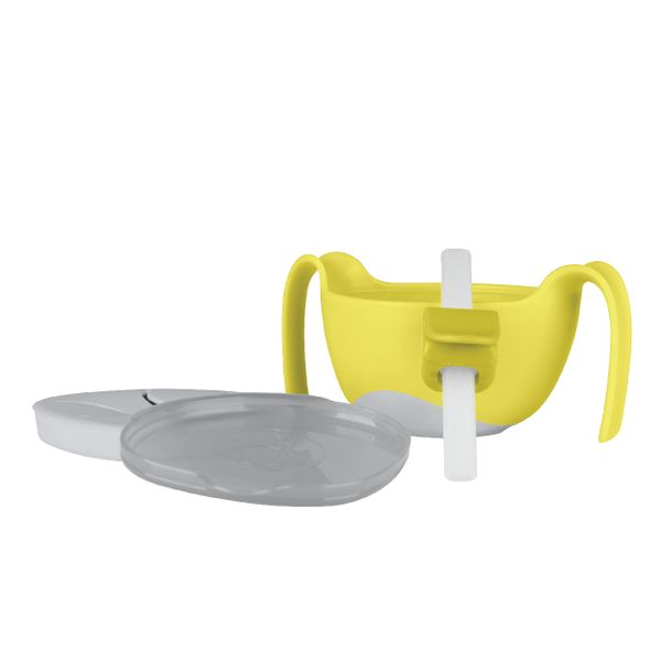  B.BOX BỘ CHÉN VÀ ỐNG HÚT ĐA NĂNG CHO BÉ - MÀU VÀNG 