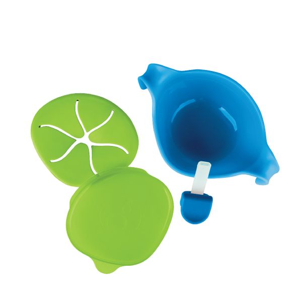  B.BOX BỘ CHÉN VÀ ỐNG HÚT ĐA NĂNG CHO BÉ - MÀU XANH 