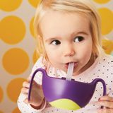  B.BOX BỘ CHÉN VÀ ỐNG HÚT ĐA NĂNG CHO BÉ - MÀU TÍM 