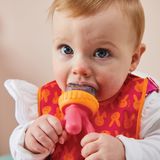  B.BOX TÚI NHAI SILICONE CHỐNG HÓC CHO BÉ - MÀU HỒNG 