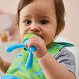 B.BOX TÚI NHAI SILICONE CHỐNG HÓC CHO BÉ - MÀU XANH 