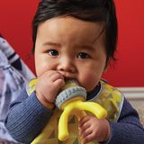  B.BOX TÚI NHAI SILICONE CHỐNG HÓC CHO BÉ - MÀU VÀNG 