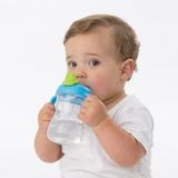  B.BOX BÌNH UỐNG NƯỚC VÒI SILICONE CHO BÉ - MÀU XANH 