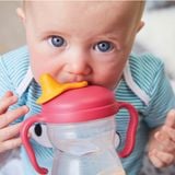  B.BOX BÌNH UỐNG NƯỚC VÒI SILICONE CHO BÉ - MÀU HỒNG 