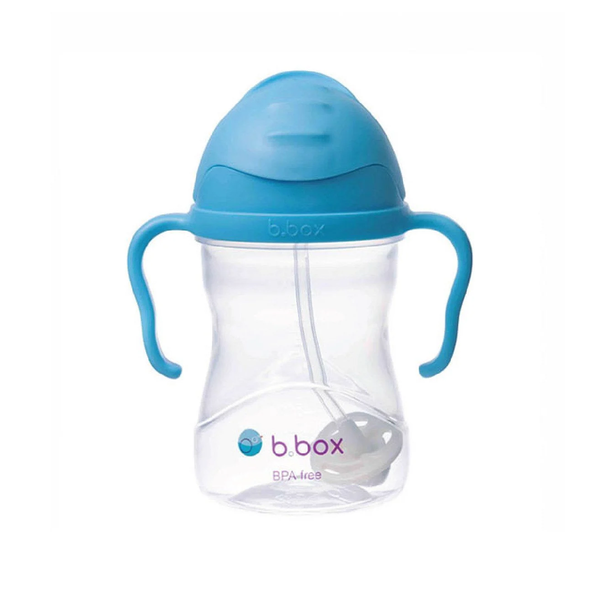  B.BOX BÌNH NƯỚC 360 ĐỘ CHO BÉ TẬP UỐNG NƯỚC - MÀU XANH BIỂN 