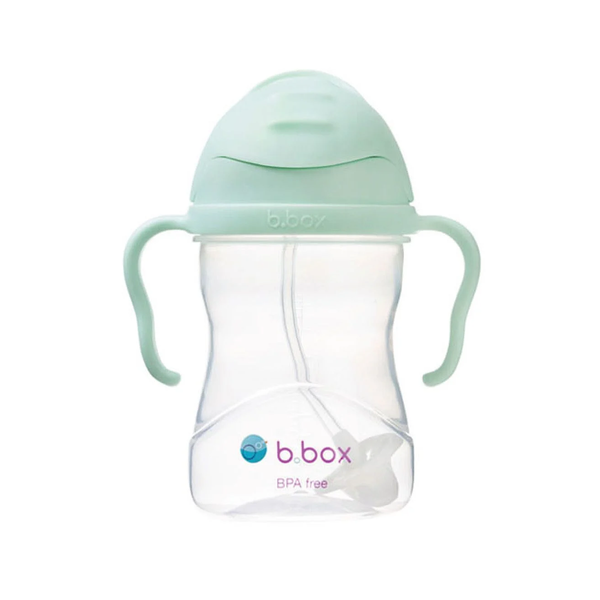  B.BOX BÌNH NƯỚC 360 ĐỘ CHO BÉ TẬP UỐNG NƯỚC - MÀU XANH LÁ PASTEL 