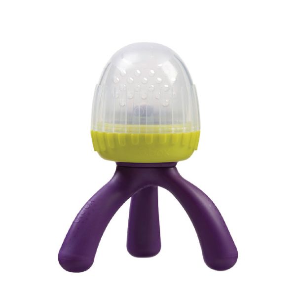  B.BOX TÚI NHAI SILICONE CHỐNG HÓC CHO BÉ - MÀU TÍM 