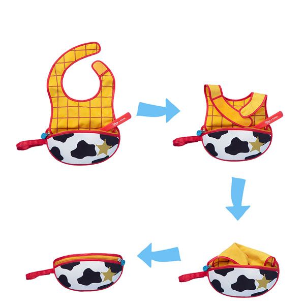  B.BOX DISNEY YẾM ĂN CÓ TÚI KÈM 1 MUỖNG CHO BÉ - WOODY 