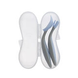  B.BOX BỘ MUỖNG NĨA NGỘ NGHĨNH CHO BÉ TẬP ĂN DẶM - XANH NGỌC PASTEL (KÈM HỘP ĐỰNG TIỆN LỢI) 