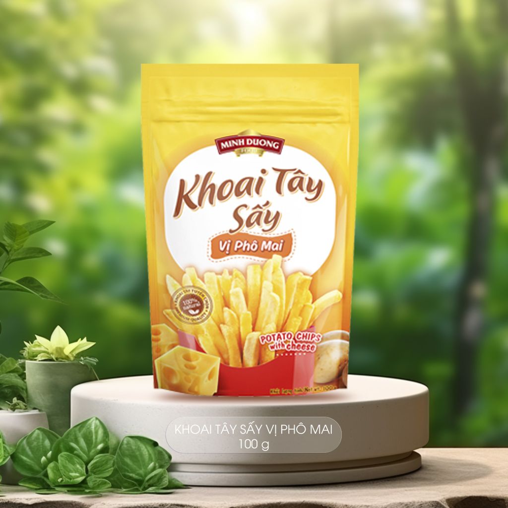 Khoai tây sấy vị phomai