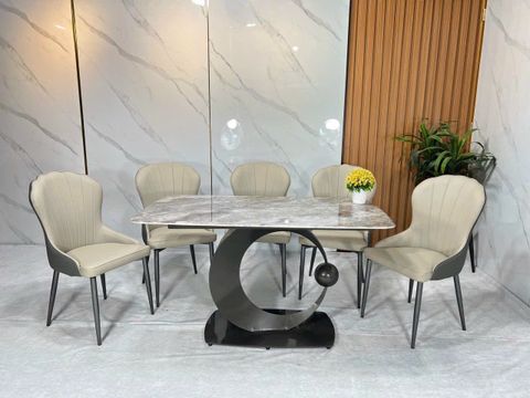 Bộ bàn ăn nhập khẩu ALIBA-42