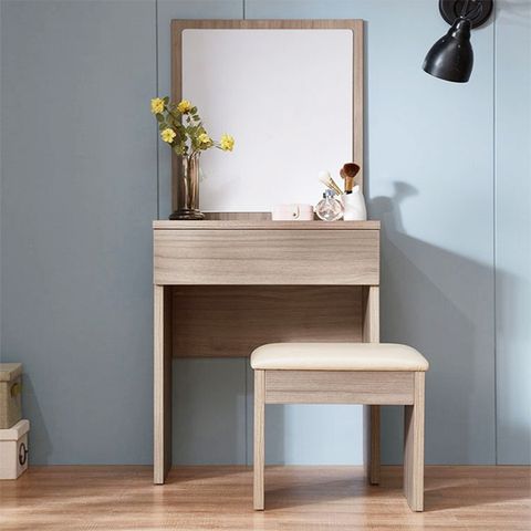 Bàn trang điểm hiện đại ALIBTD-1117 (Gồm gương cố định và ghế)