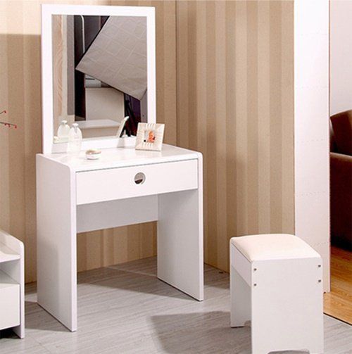 Bàn trang điểm hiện đại ALIBTD-1117 (Gồm gương cố định và ghế)