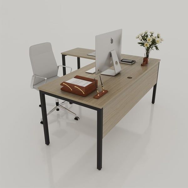 Bàn làm việc chân sắt 11