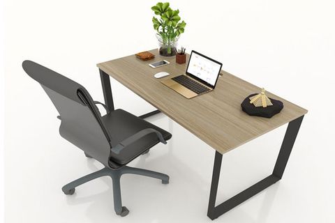 Bàn làm việc chân sắt 12