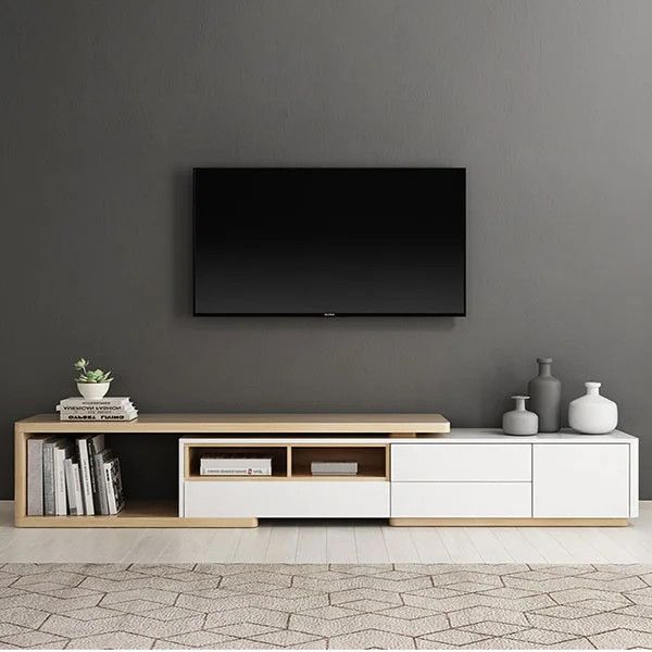 Tủ tivi (kệ tivi) ALIKTV-1150 gỗ công nghiệp MDF