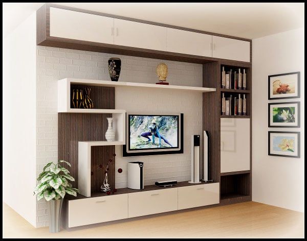 Hệ Tủ tivi (kệ tivi) ALIKTV-1001 gỗ công nghiệp MDF