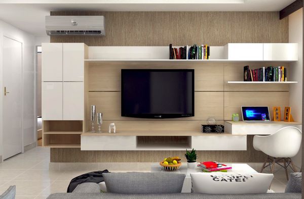 Hệ Tủ tivi (kệ tivi) ALIKTV-1021 gỗ công nghiệp MDF