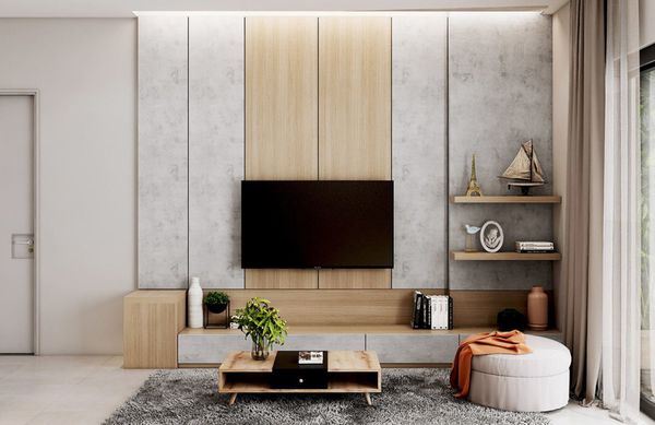 Hệ Tủ tivi (kệ tivi) ALIKTV-1030 gỗ công nghiệp MDF