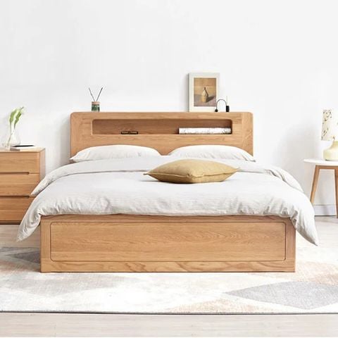 Giường ngủ ALIGN-1032 gỗ tự nhiên