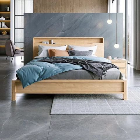 Giường ngủ ALIGN-1035 gỗ tự nhiên