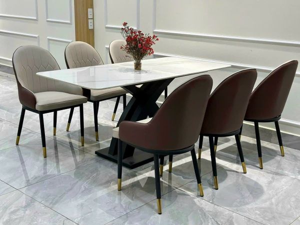 Bộ bàn ăn nhập khẩu ALIBA-15