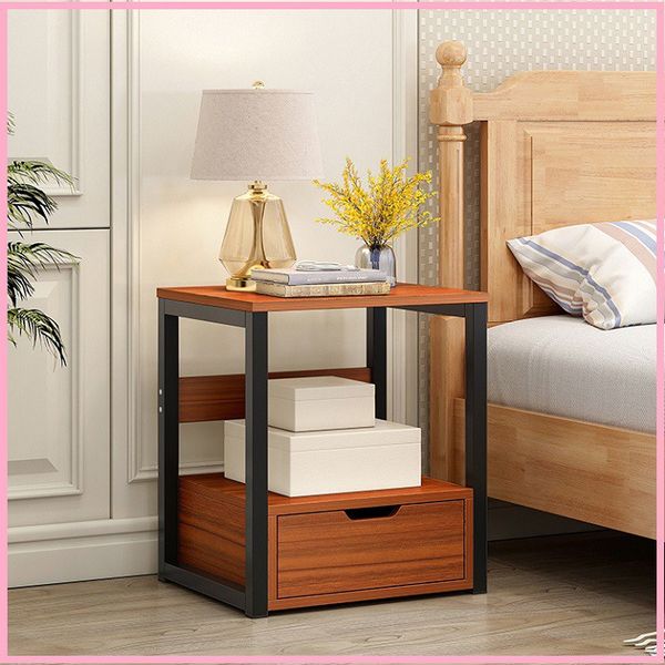 Tab đầu giường ALITDG-1059 gỗ công nghiệp MDF (Khung sắt)