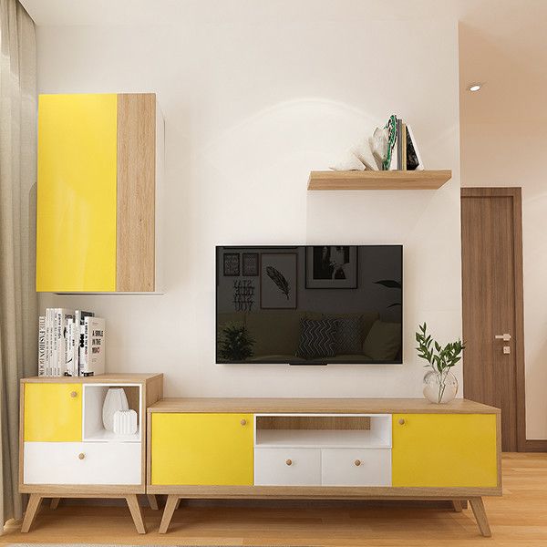 Hệ Tủ tivi (kệ tivi) ALIKTV-1060 gỗ công nghiệp MDF