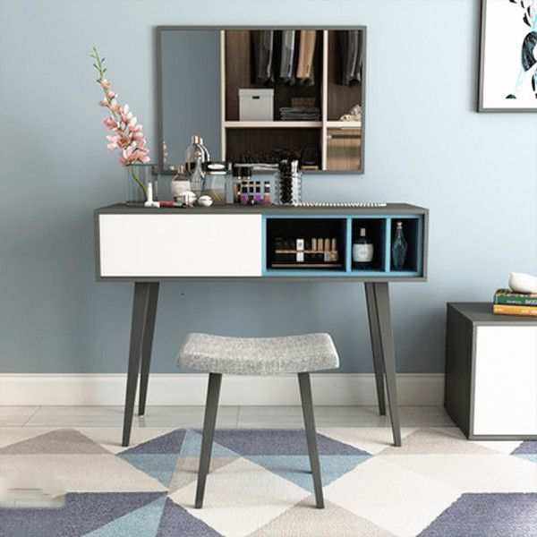 Bàn trang điểm hiện đại ALIBTD-1061 (Gồm gương cố định - không ghế)