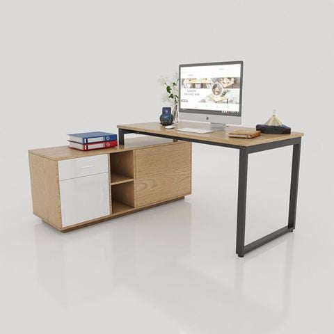 Bàn làm việc chân sắt 9