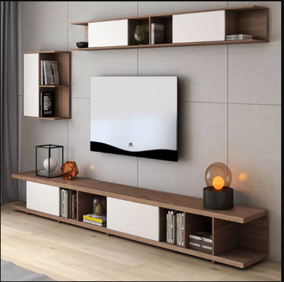 Hệ Tủ tivi (kệ tivi) ALIKTV-1009 gỗ công nghiệp MDF