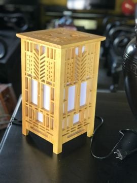 Đèn gỗ để bàn WDDB005