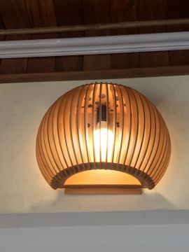 Đèn gỗ ốp tường WDOT009