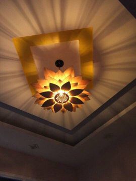 Đèn gỗ thả trần WDTT0076