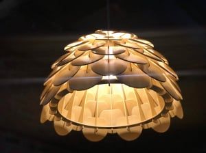 Đèn gỗ thả trần WDTT0075